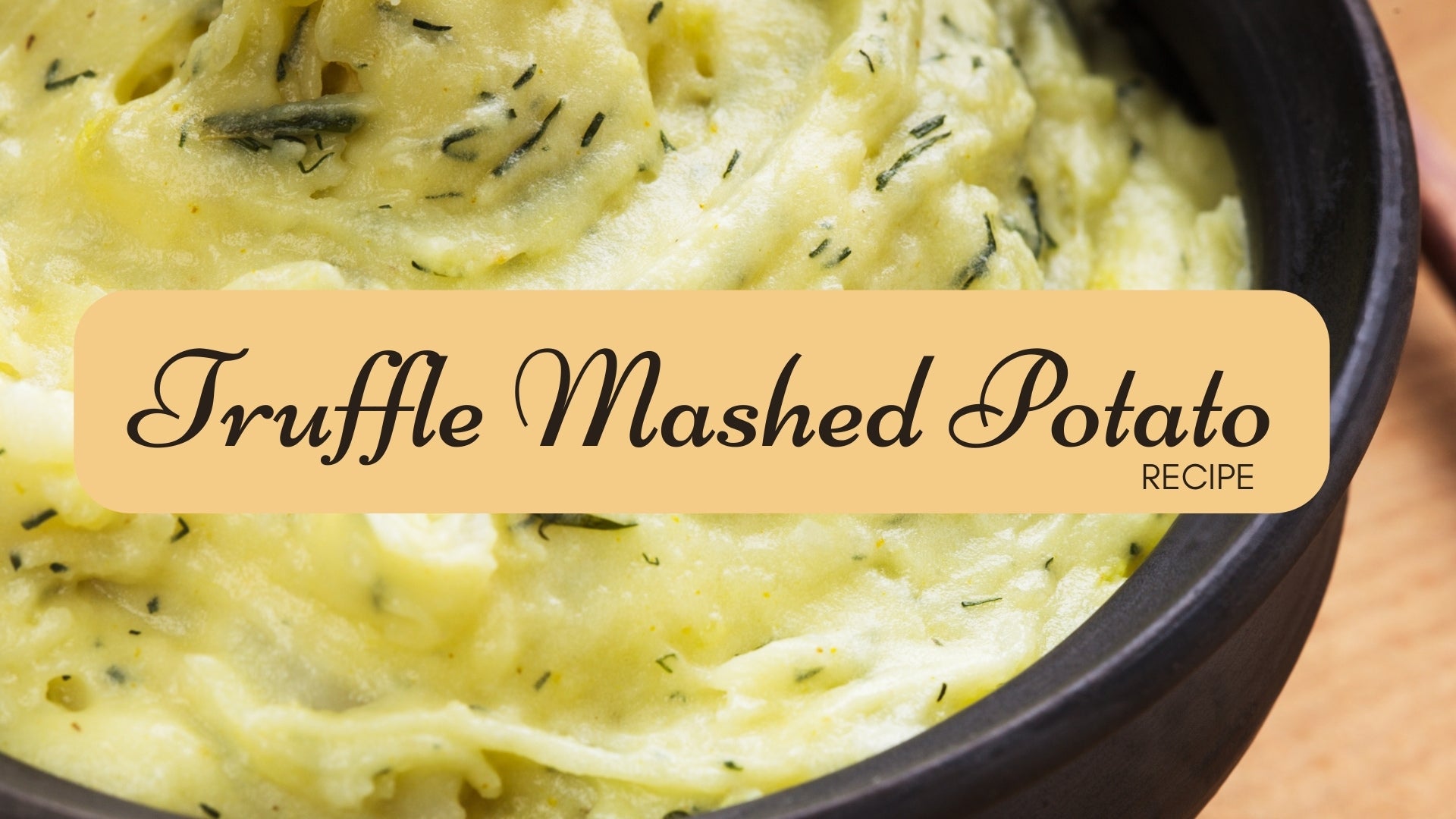 Ohiwa Black Diamonds: Truffle Mashed Potato