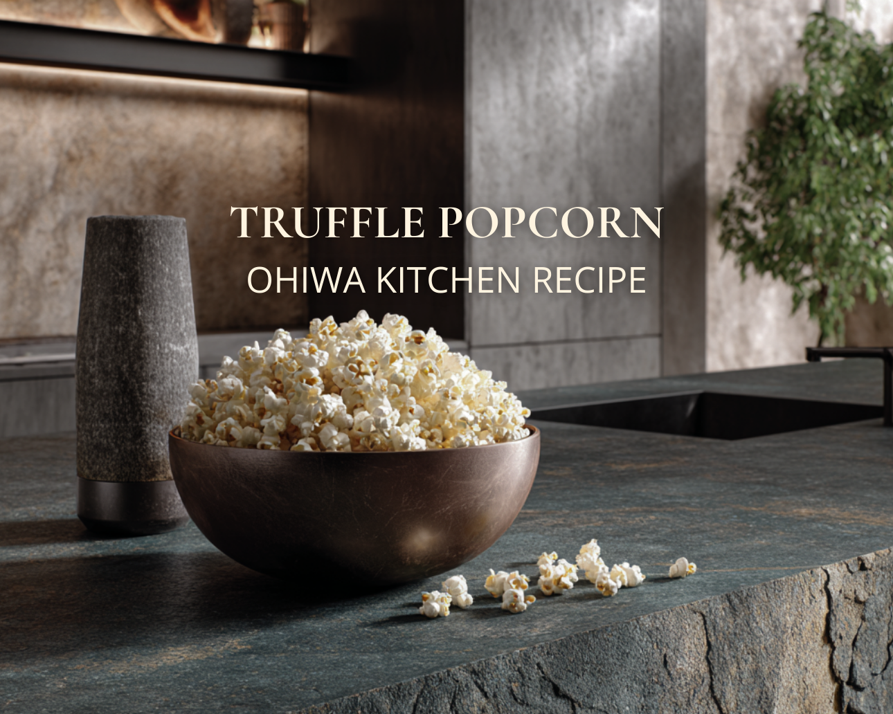 Ohiwa Black Diamonds: Truffle Popcorn