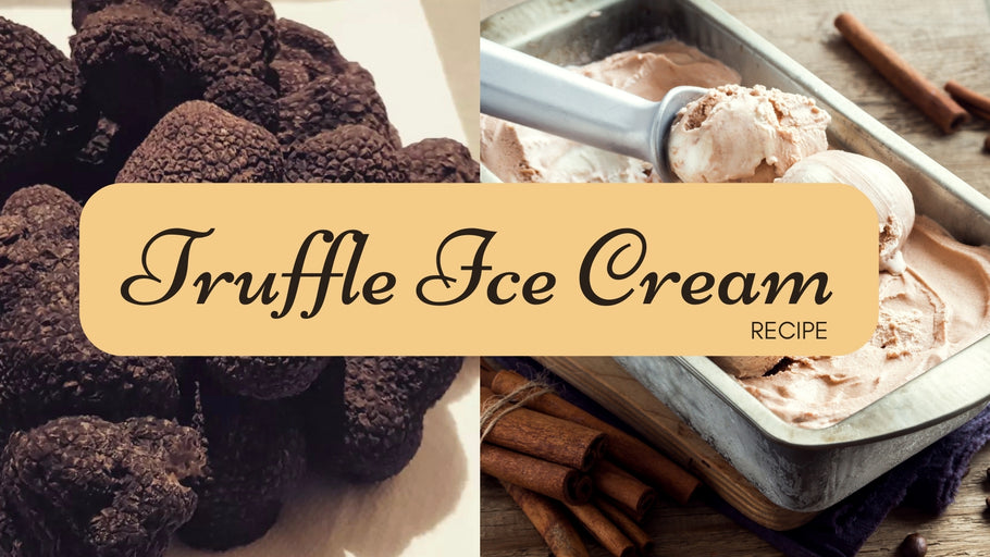 Ohiwa Black Diamonds: Truffle Ice Cream