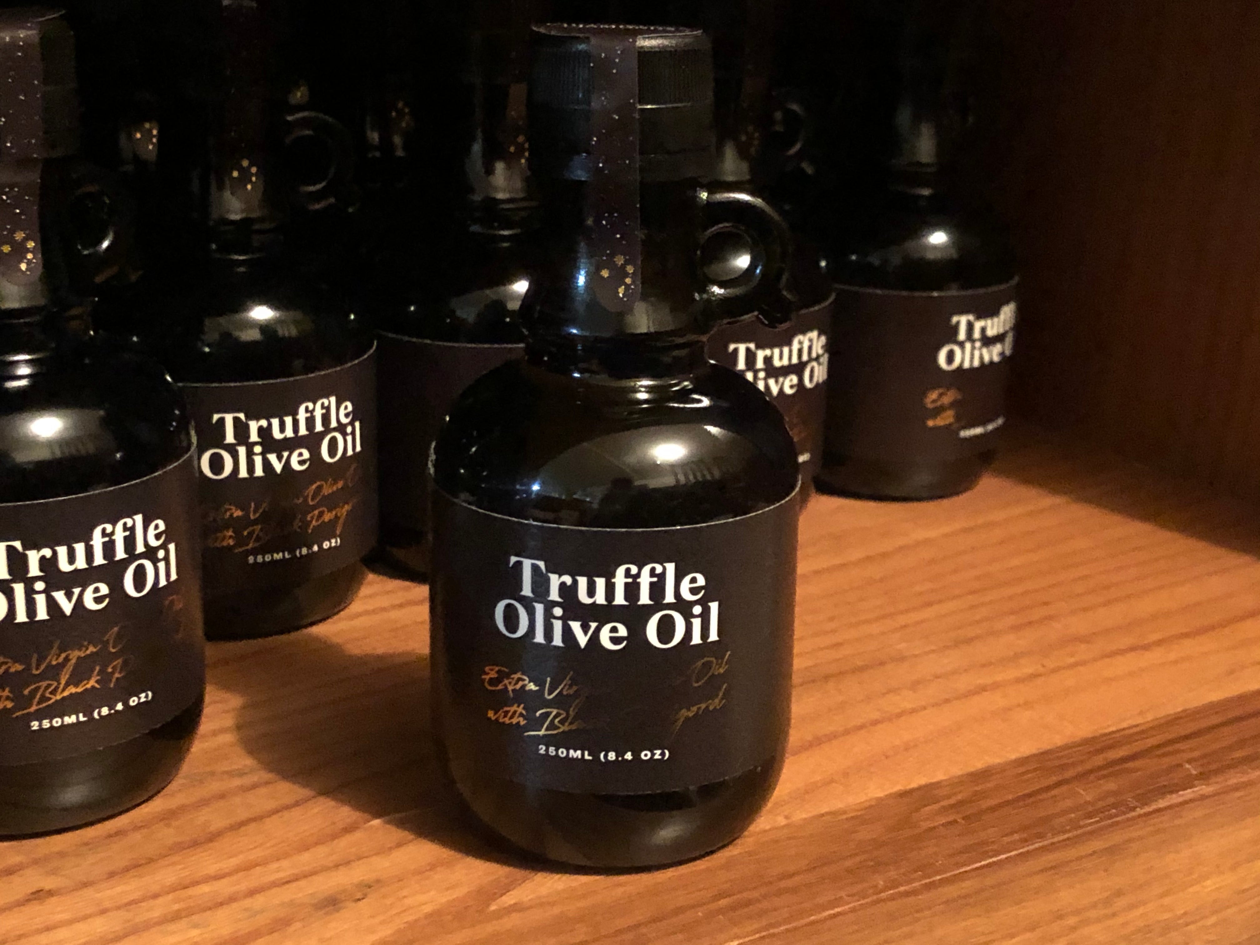 Truffle Infused Virgin Olive Oil.